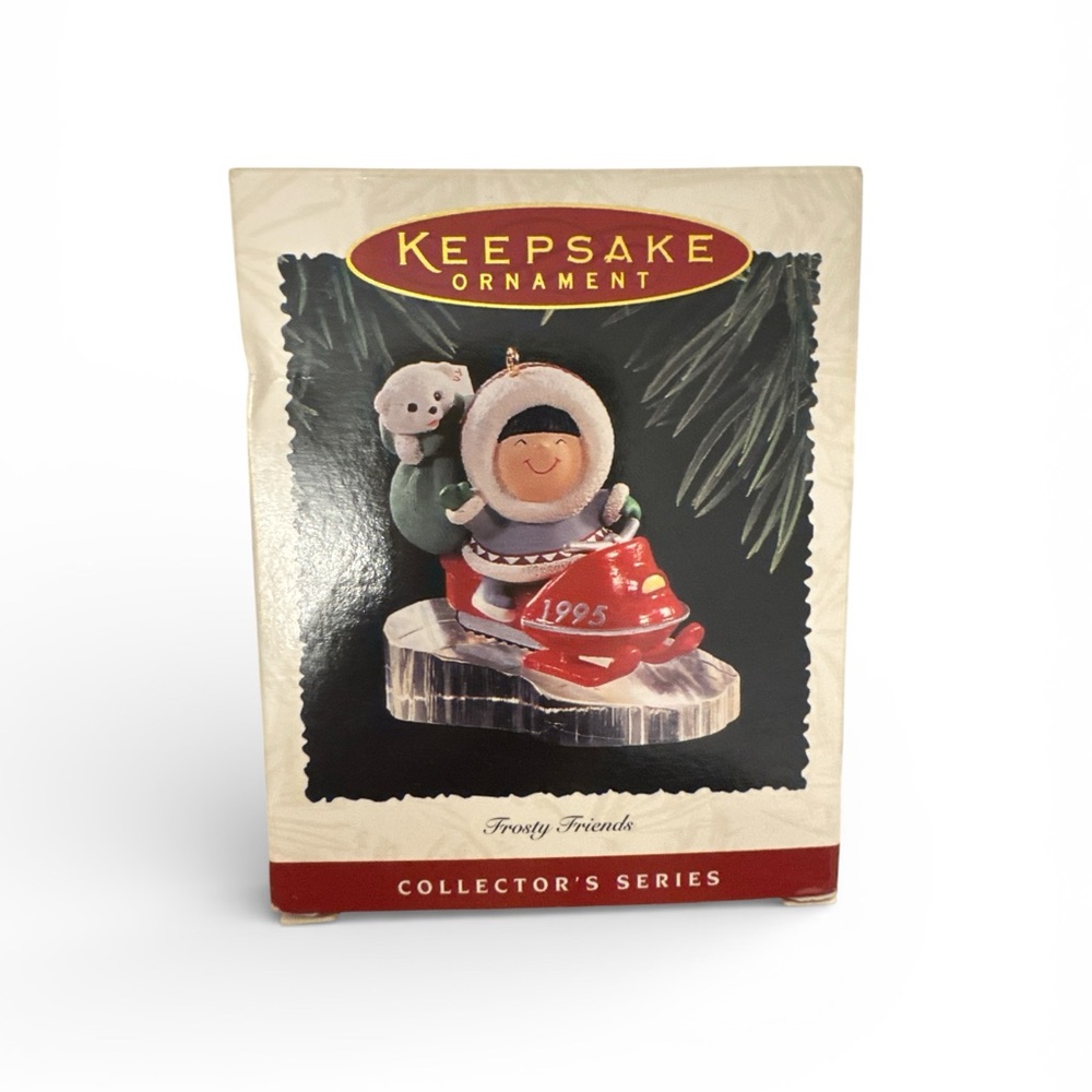Keepsake Hallmark Ornament Frosty Friends 1995 - Picture 3 of 4